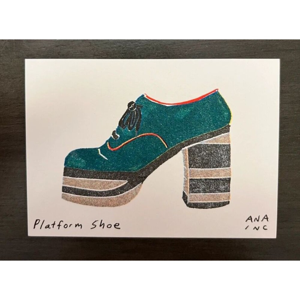 Ana Inciardi Mini Print - Platform Shoe